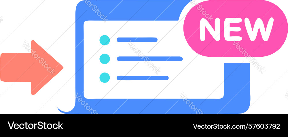 New report generation icon design generative ai vector image