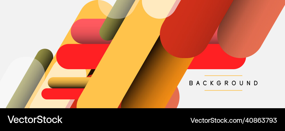 Abstract background round shapes lines Abstract background round shapes lines Vector Image