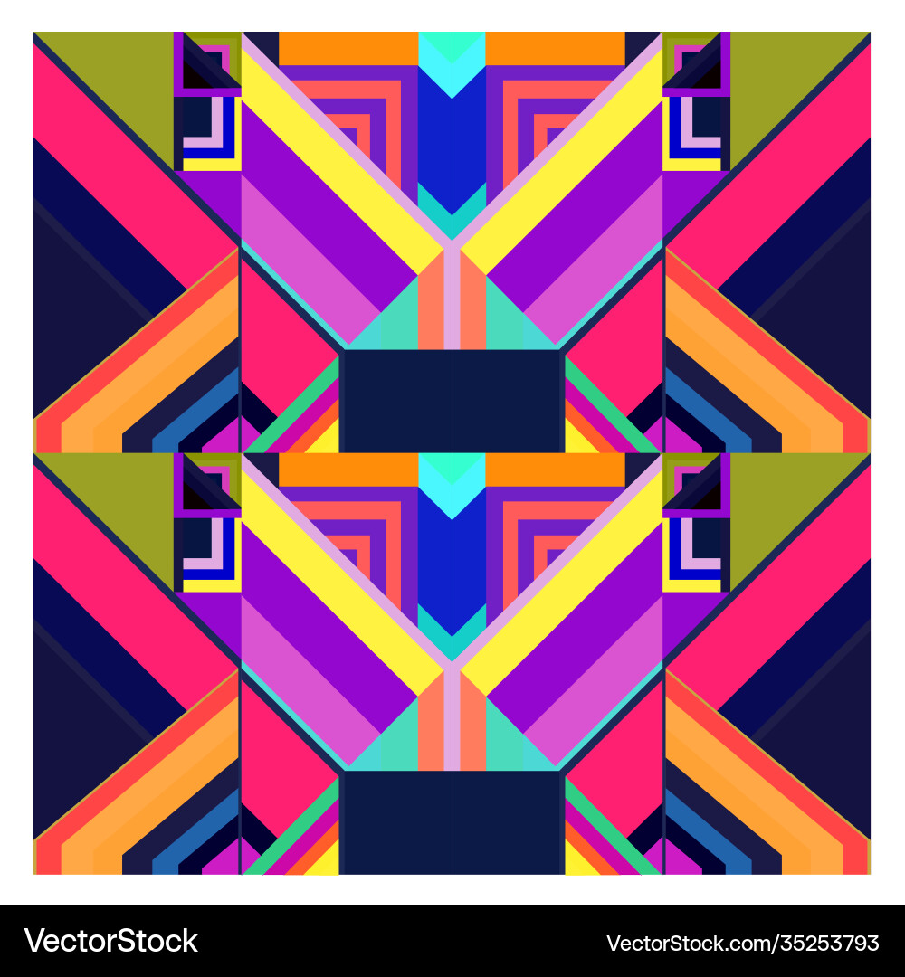 Colorful geometric and curve background pattern Colorful geometric and curve background pattern Vector Image