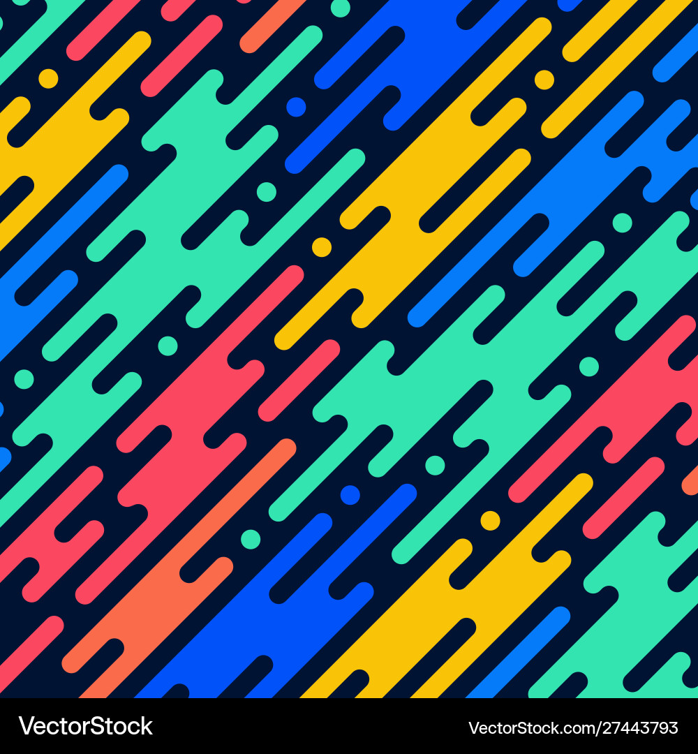 Retro Diagonal Pattern vector image