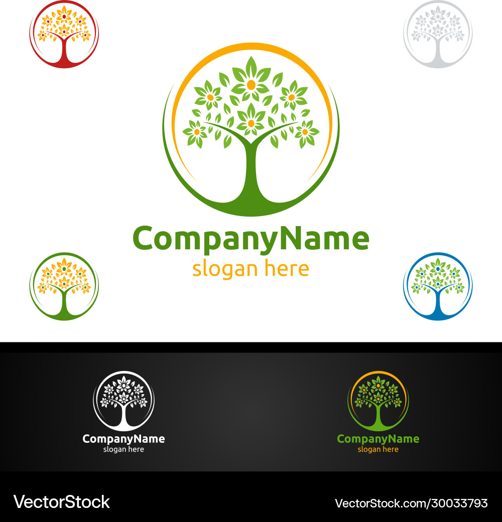 Tree digitale Agentur Finanzdienstleistungen Versicherung Tree digitale Agentur Finanzdienstleistungen Versicherung vektorbild