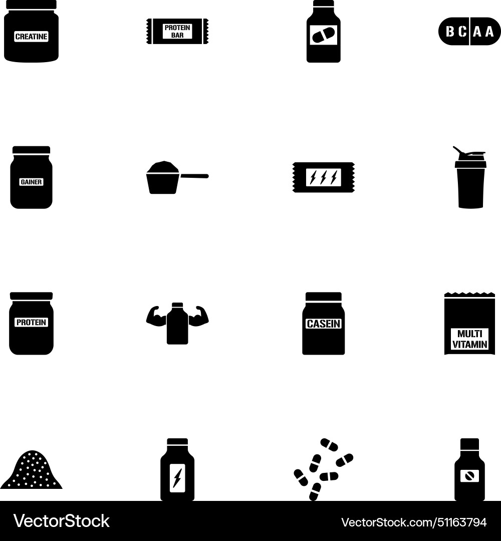Sport supplements icon - expand to any size Vector Image