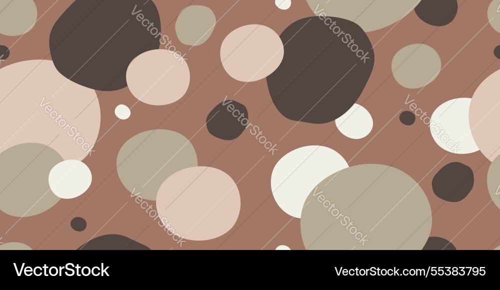 Abstract seamless pattern dots and spots Abstract seamless pattern dots and spots Vector Image