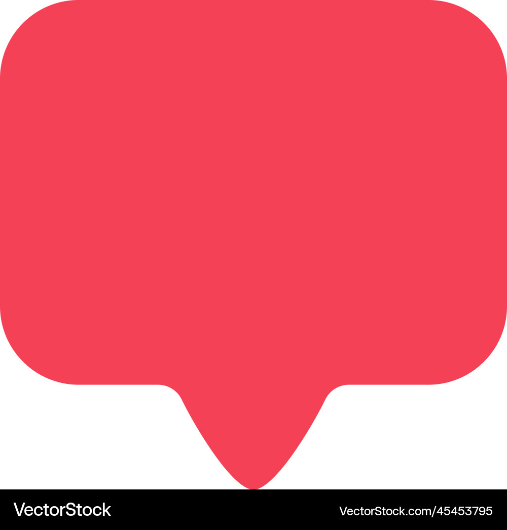 Pink speech bubble template web interface frame Pink speech bubble template web interface frame vector image