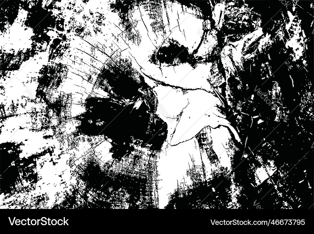 Tree stump macro texture vector image