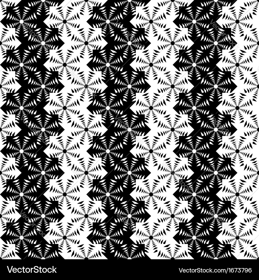 Design seamless monochrome vertical pattern vector image