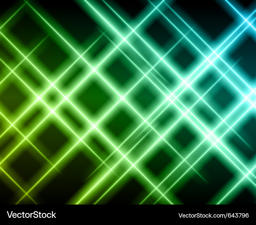 Dynamic Light Lines Background Vector Image