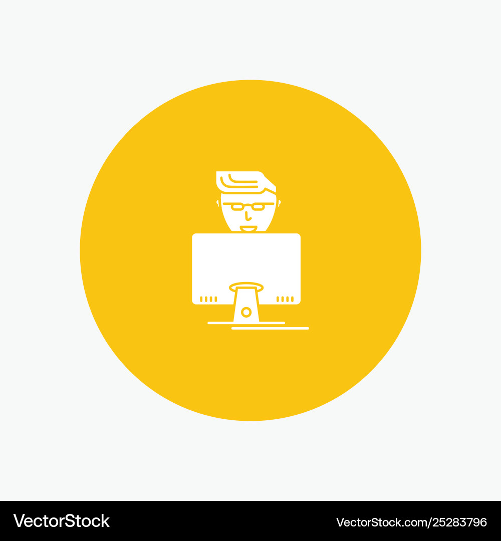 Hacker user gamer programmer Hacker user gamer programmer vector image