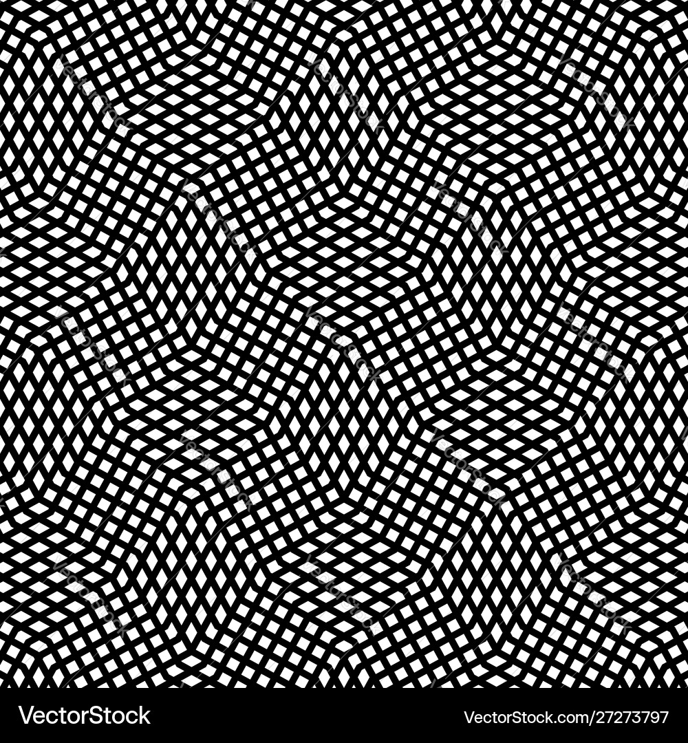 Grid pattern mesh background wavy waving Grid pattern mesh background wavy waving vector image