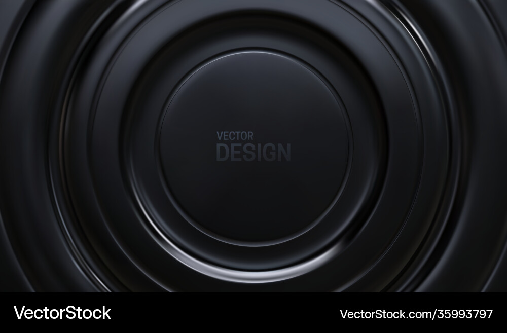 Neumorphic Circular Background Vector Image