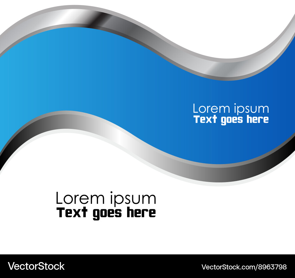Background curve line on space overlap laye vector image