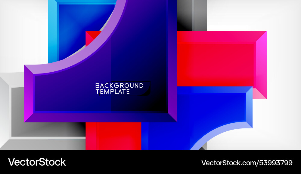 Arrow with round elements color geometric shapes Arrow with round elements color geometric shapes vector image