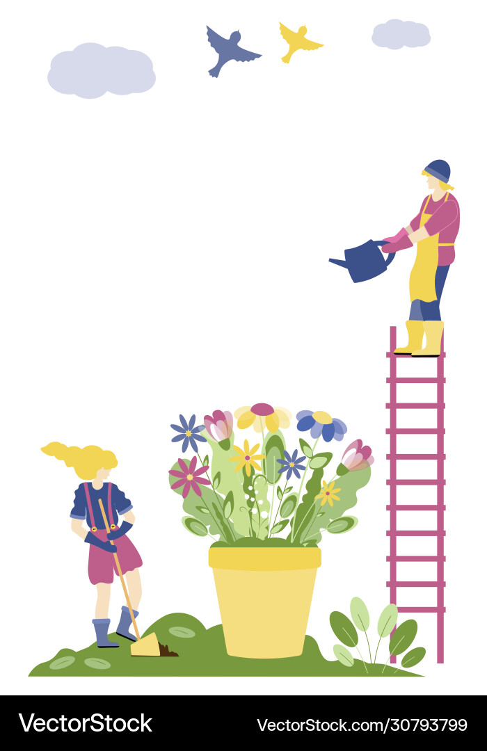 Spring backgrounds with copy space for text Spring backgrounds with copy space for text vector image
