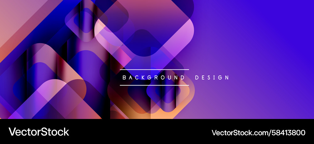 Abstract geometric shapes overlap creating Abstract geometric shapes overlap creating Vector Image