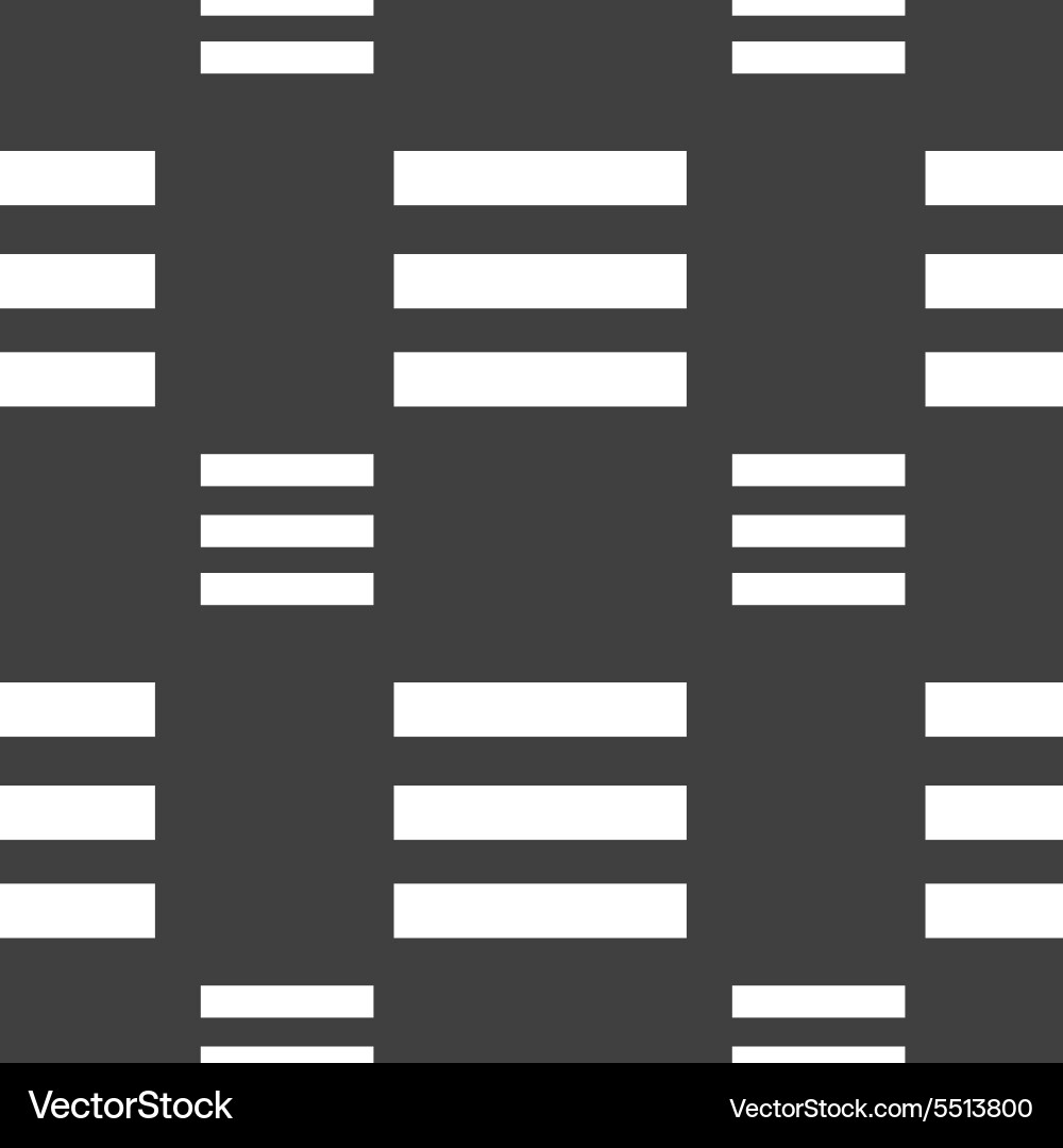 Align text to the width icon sign seamless pattern vector image