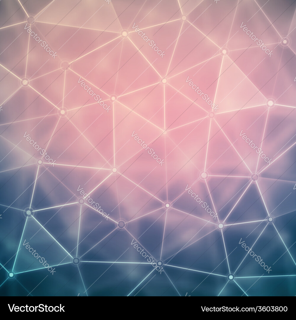 Background with polygons Vector Image