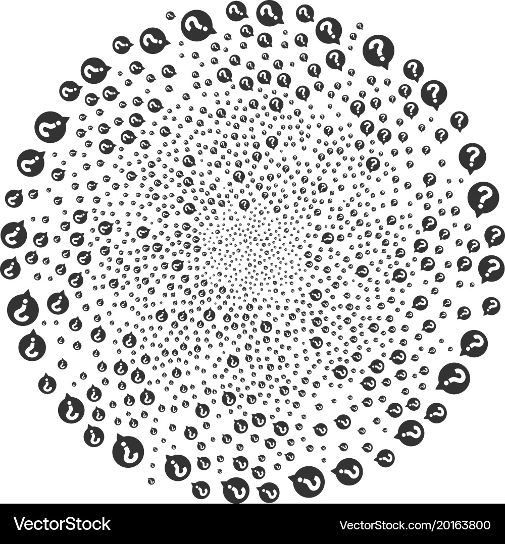 Help balloon cycle round cluster vector image