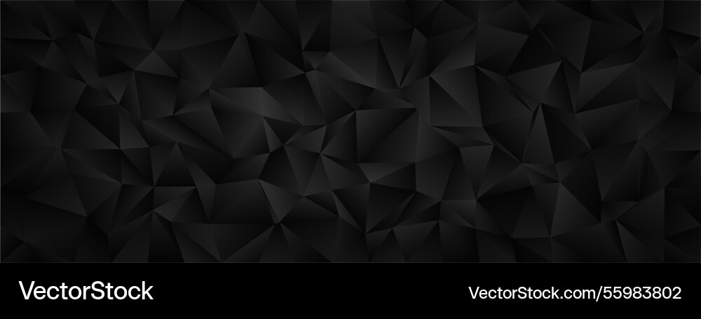 Abstract geometric chaos pattern with dark Vector Image