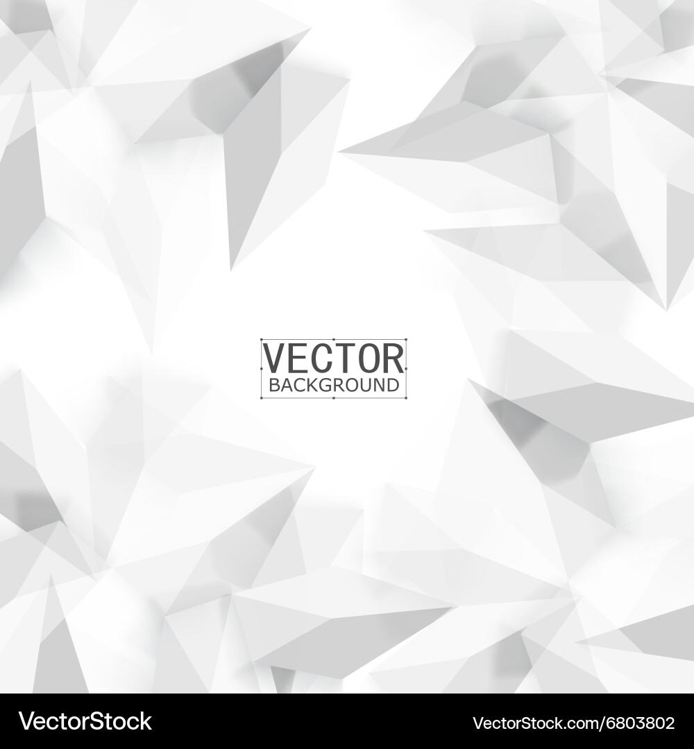 Background abstract polygon triangle vector image