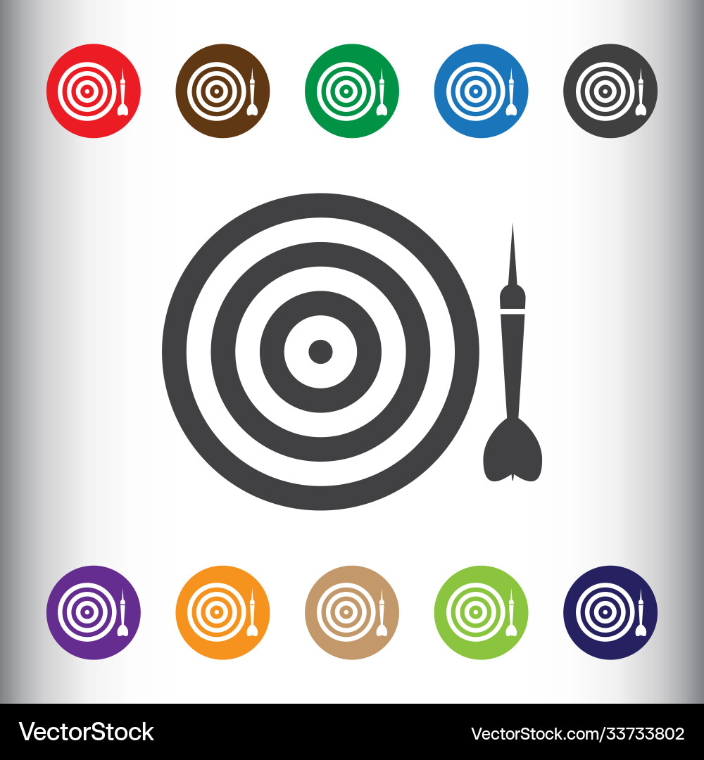Dart icon Vector Image