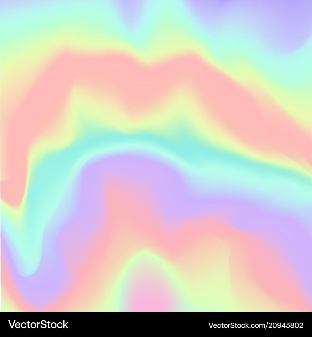 Hologram Gradient Background Vector Image