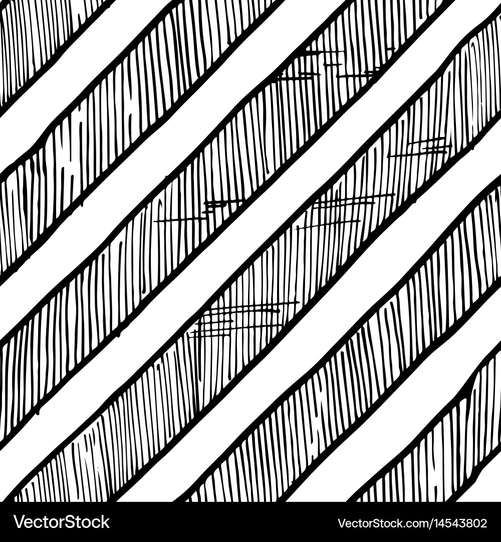 Retro Geometric Stripe Pattern vector image