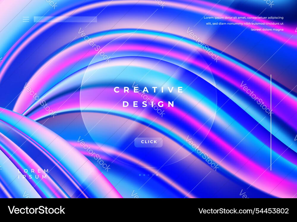 Trendy abstract design template background with 3d Trendy abstract design template background with 3d vector image