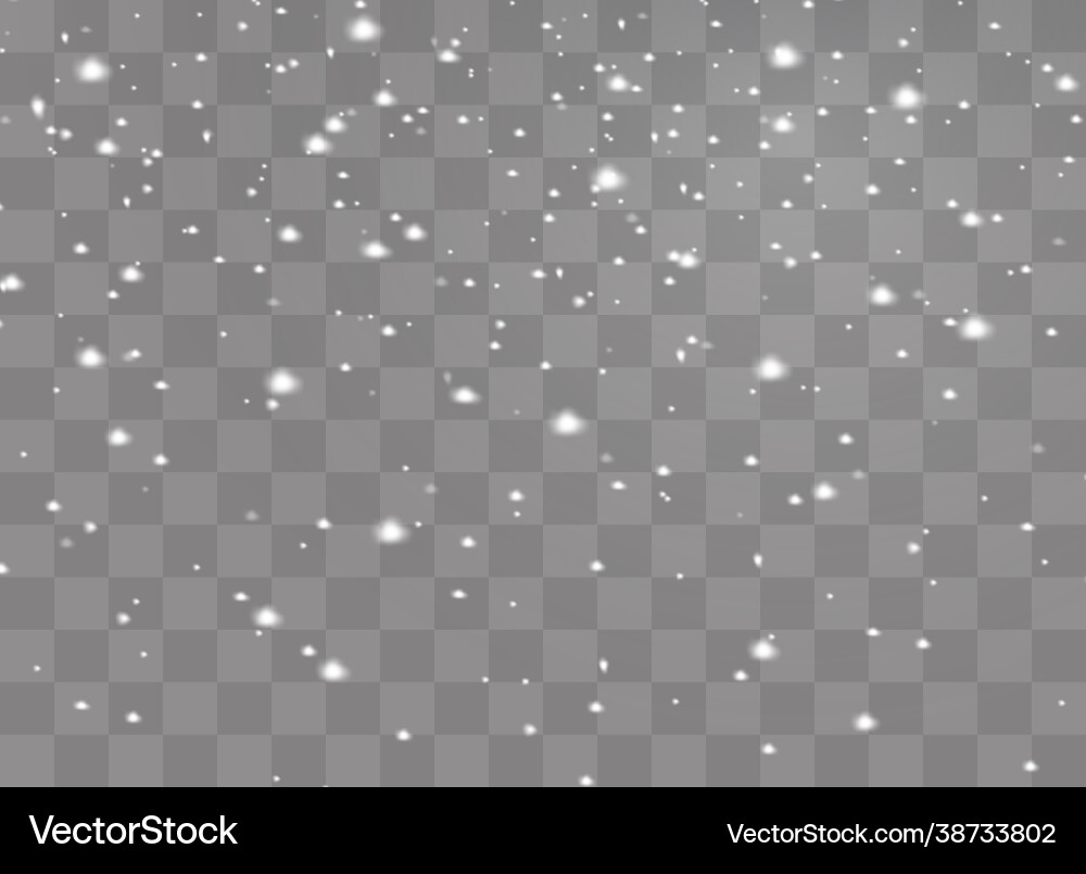 White gradient winter snow wind with fog Vector Image
