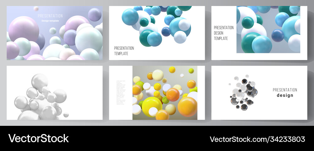 Layout presentation slides design Layout presentation slides design vector image