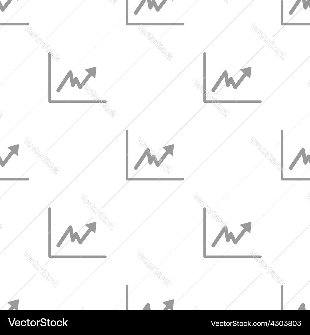 New graph seamless pattern vector image