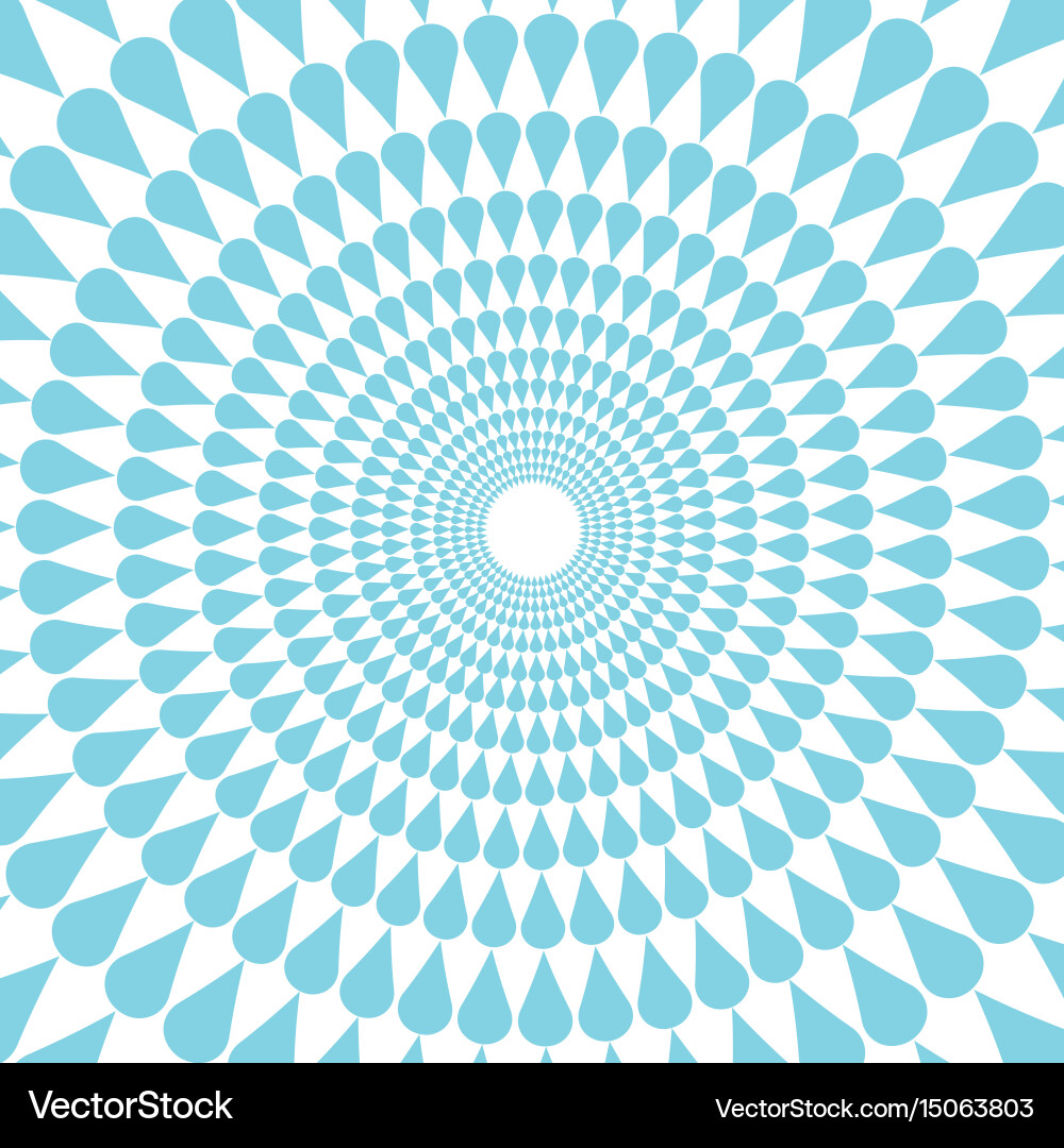 Round seamless pattern abstract decoration element Vector Image