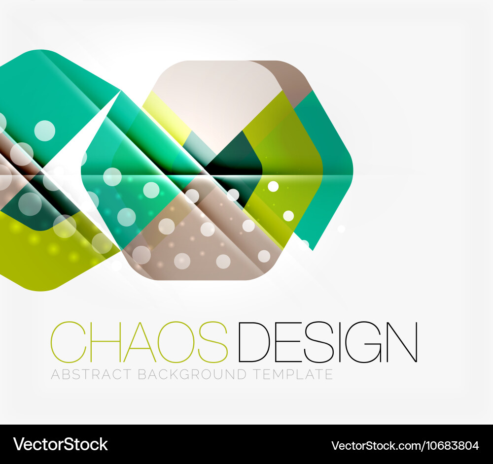 Abstract background with round shapes Vector Image