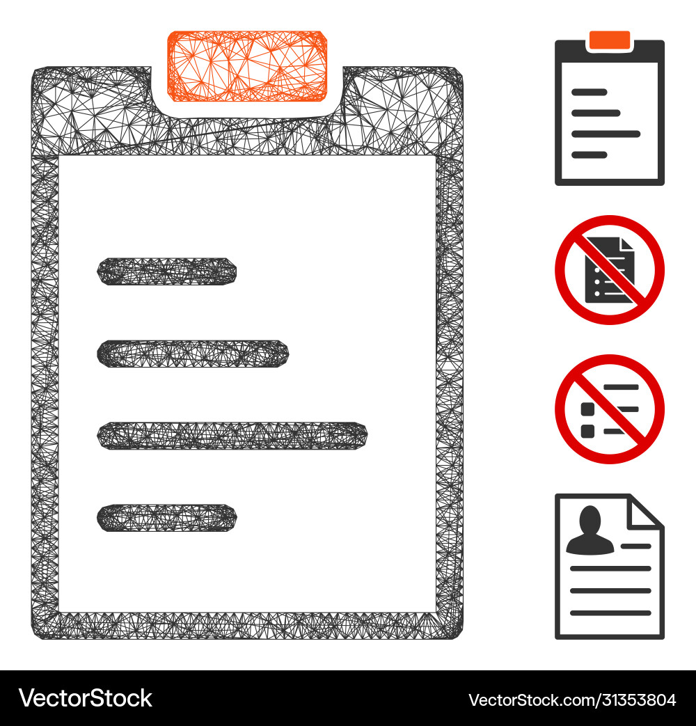 Pad text web mesh Pad text web mesh vector image