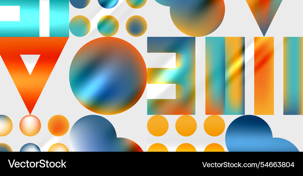 Simple shapes - circles triangles rectangles Simple shapes - circles triangles rectangles Vector Image