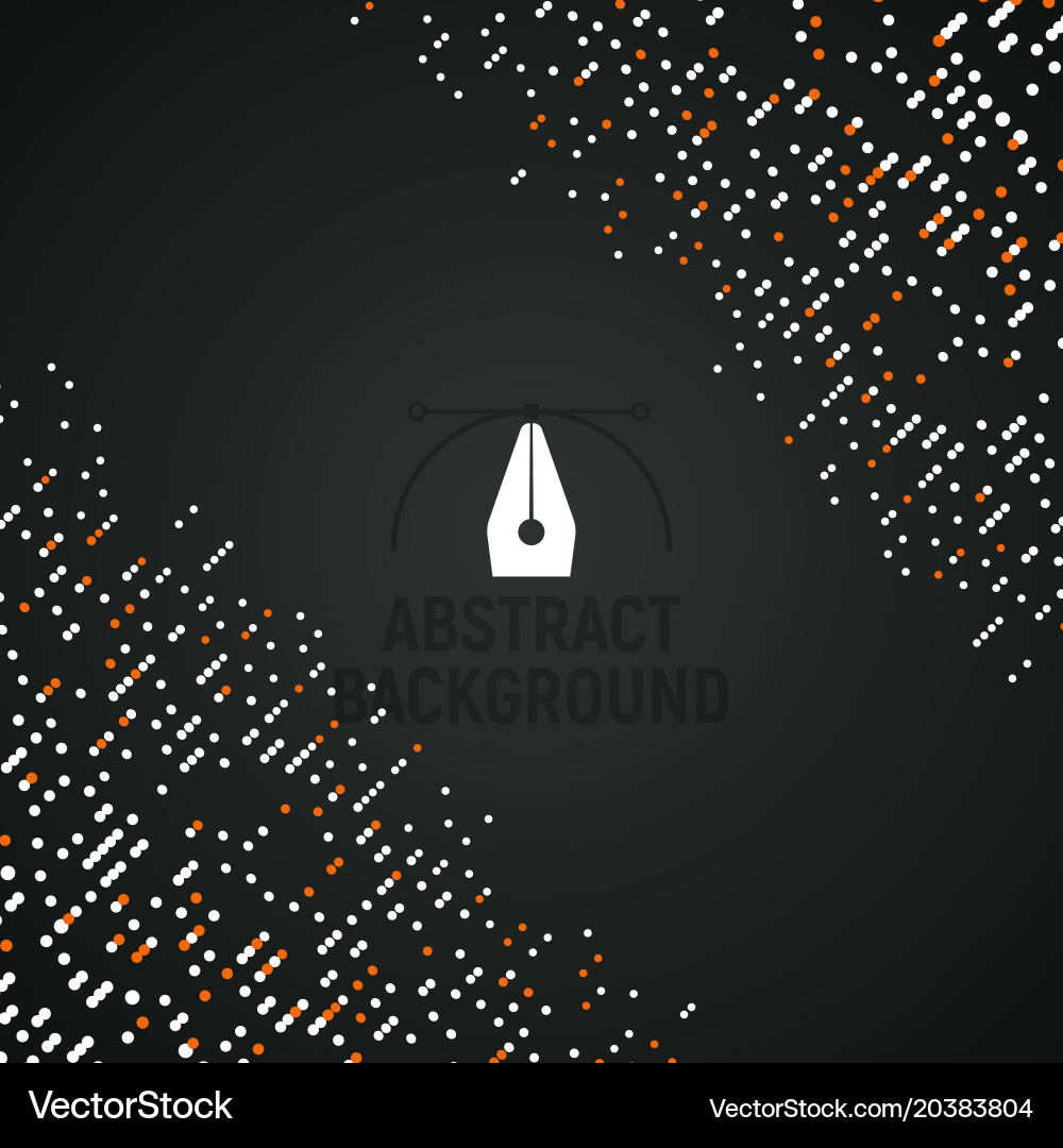 Visualization data technology abstract backdrop vector image