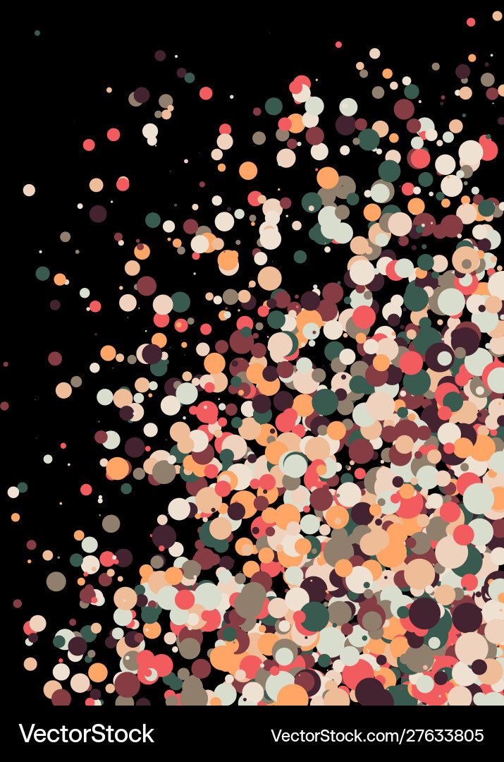Colorful universe distribution computational Colorful universe distribution computational vector image