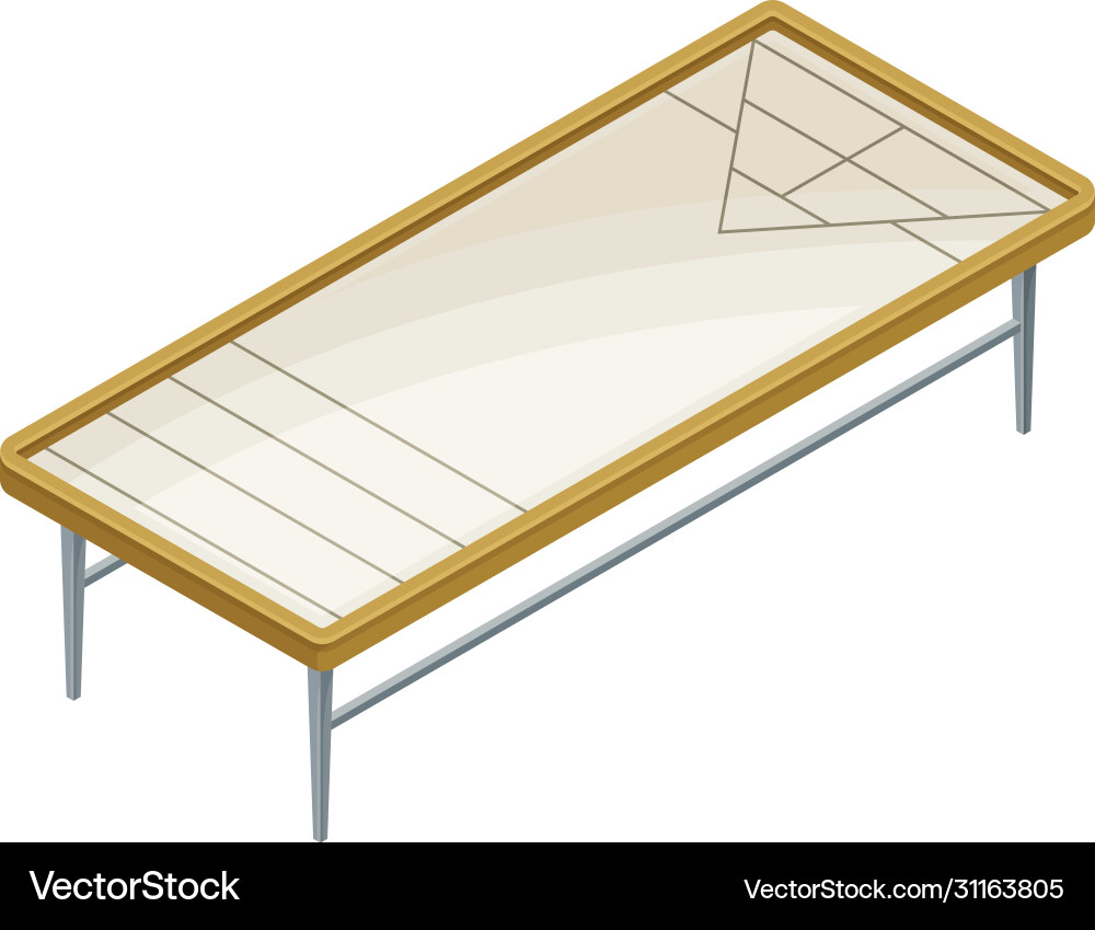 Table with marking for tabletop game Table with marking for tabletop game Vector Image