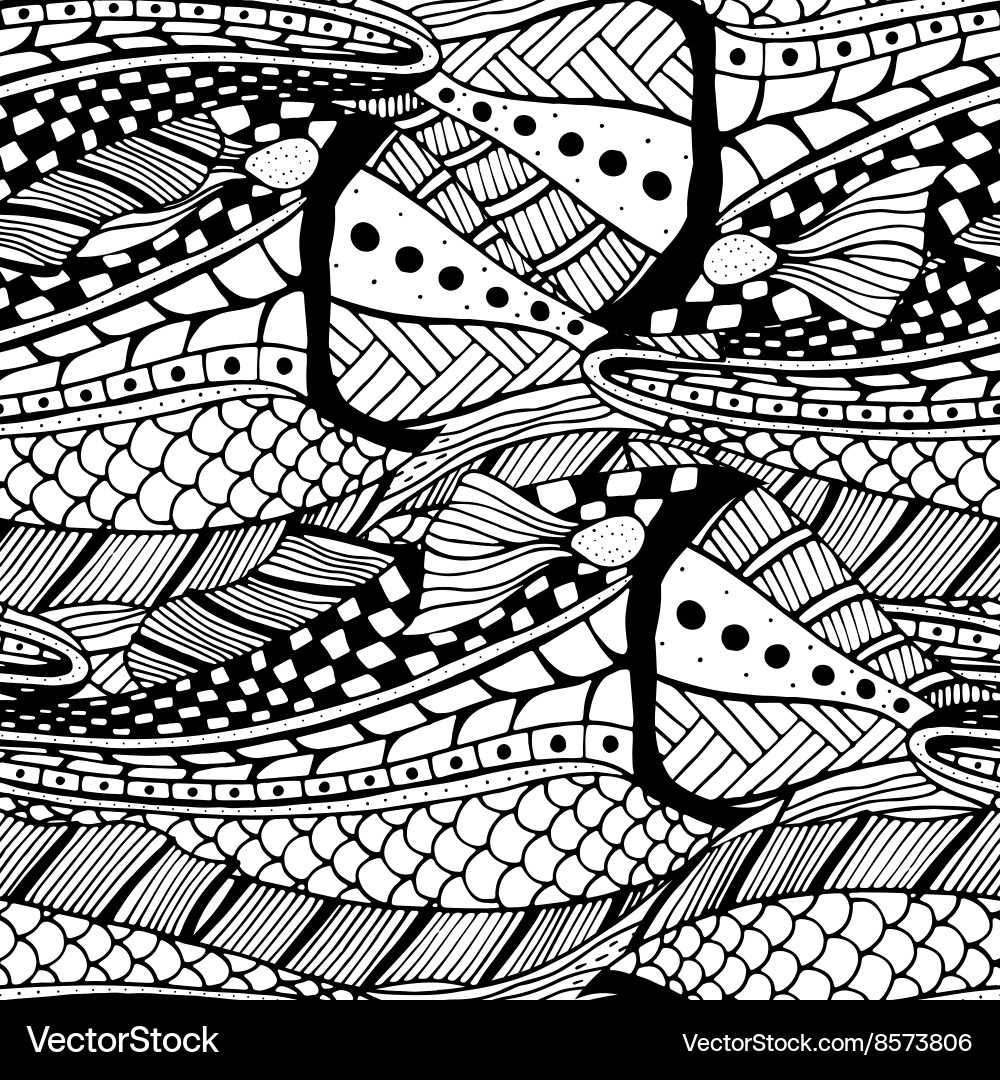 Abstract seamless pattern Vector Image
