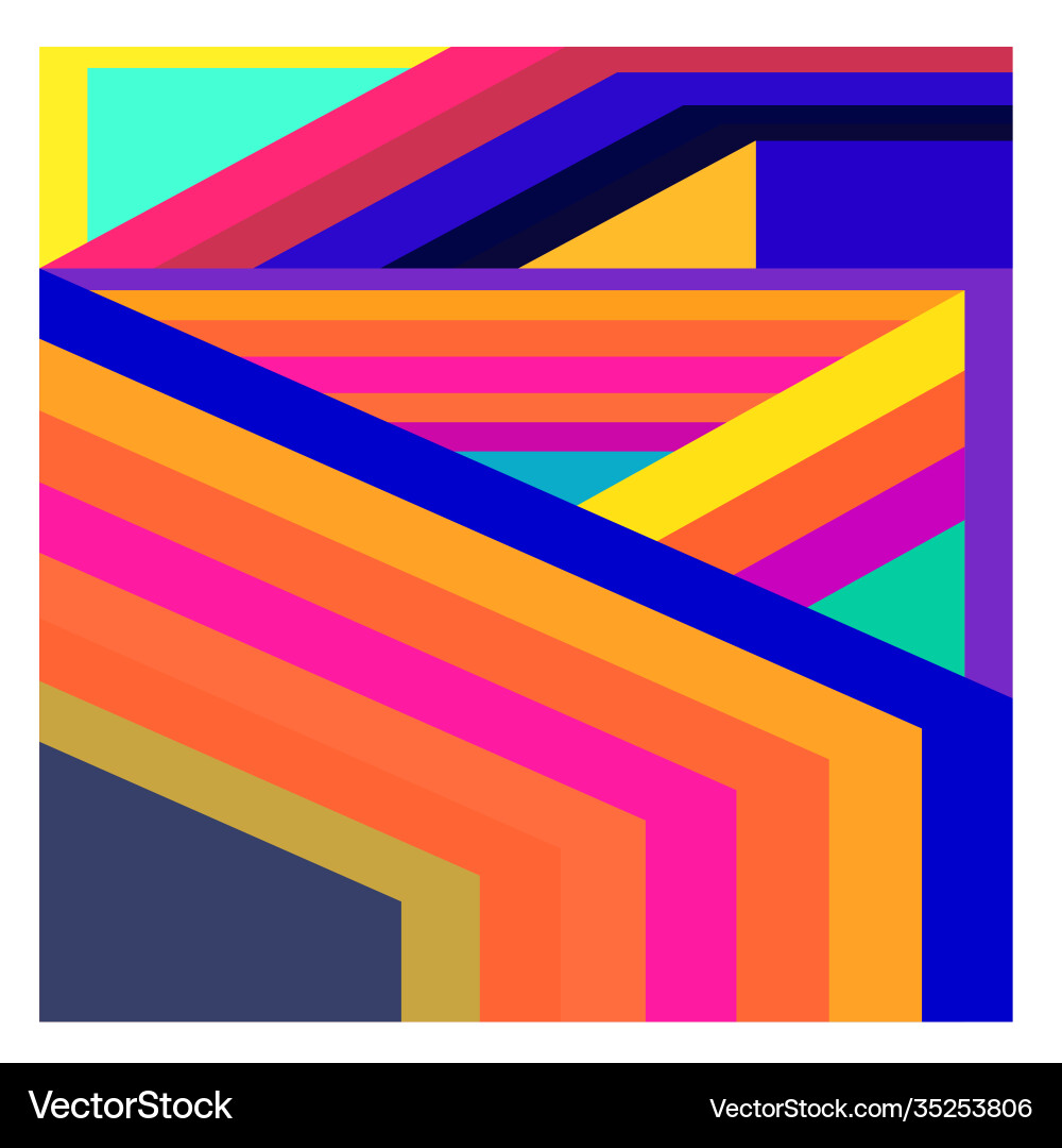 Colorful geometric and curve background pattern Colorful geometric and curve background pattern Vector Image