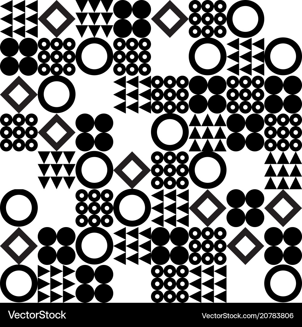 Geometric seamless abstract pattern Geometric seamless abstract pattern vector image
