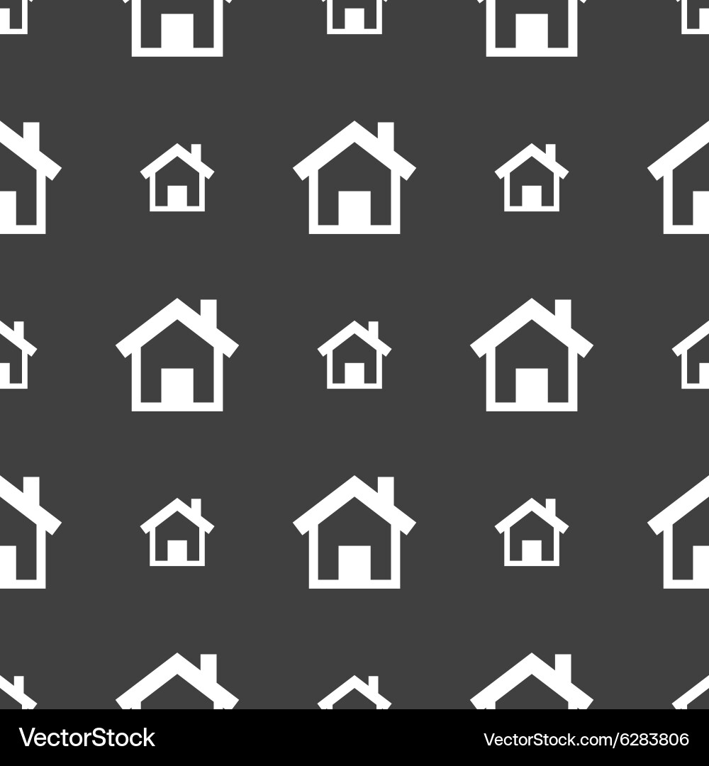 Home sign icon main page button navigation symbol Vector Image