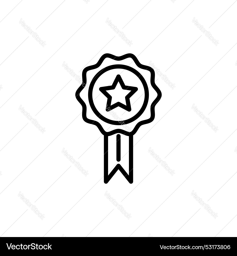 Id badge icon set event security pass symbol Id badge icon set event security pass symbol vector image