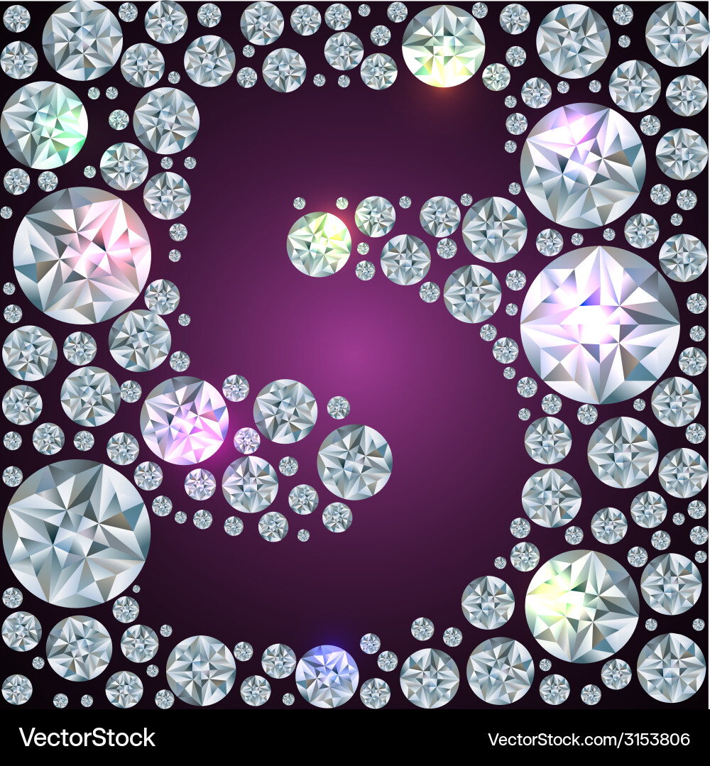 Inverse Diamond Number Five Royalty Free Vector Image