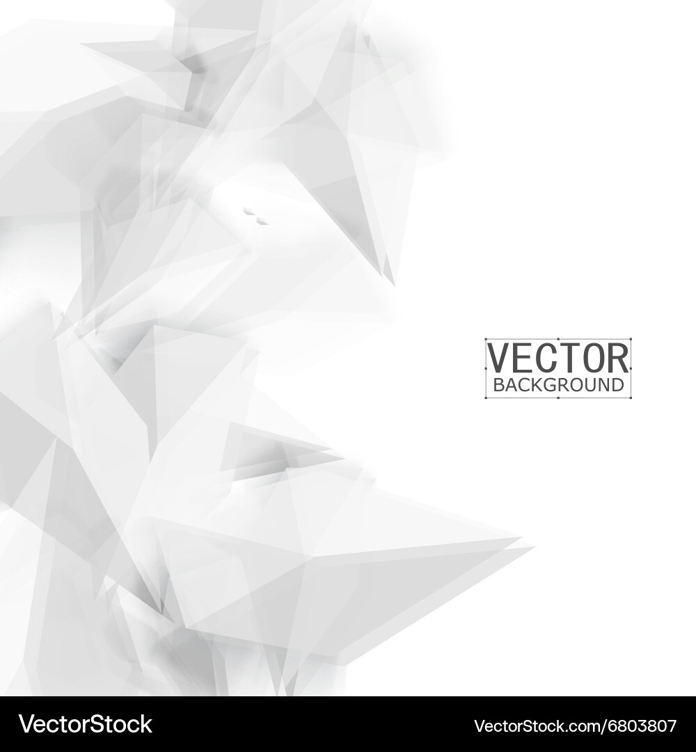 Background abstract polygon triangle Vector Image