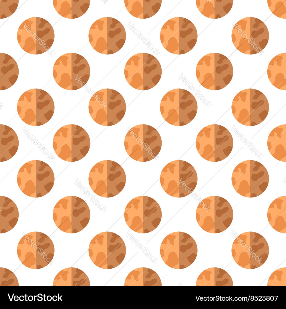 Planet pattern seamless Vector Image