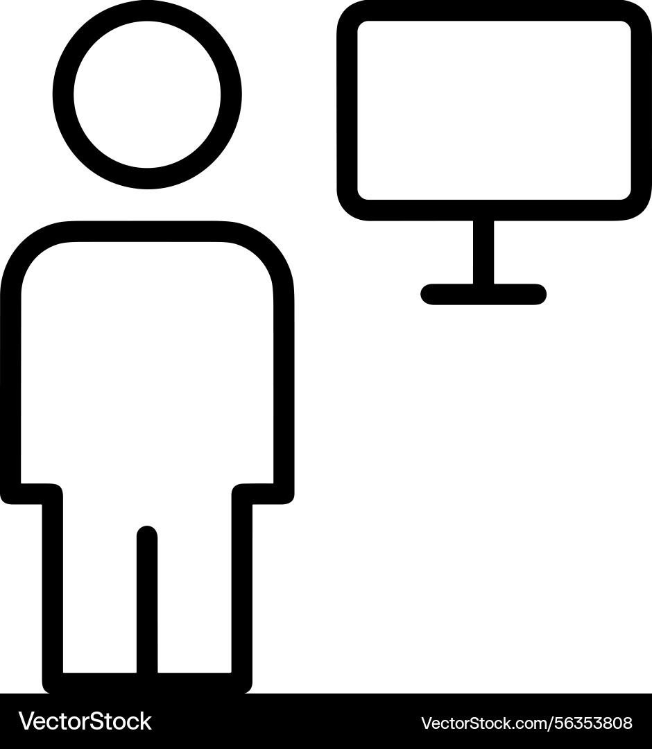Computer icon symbol image Vector Image