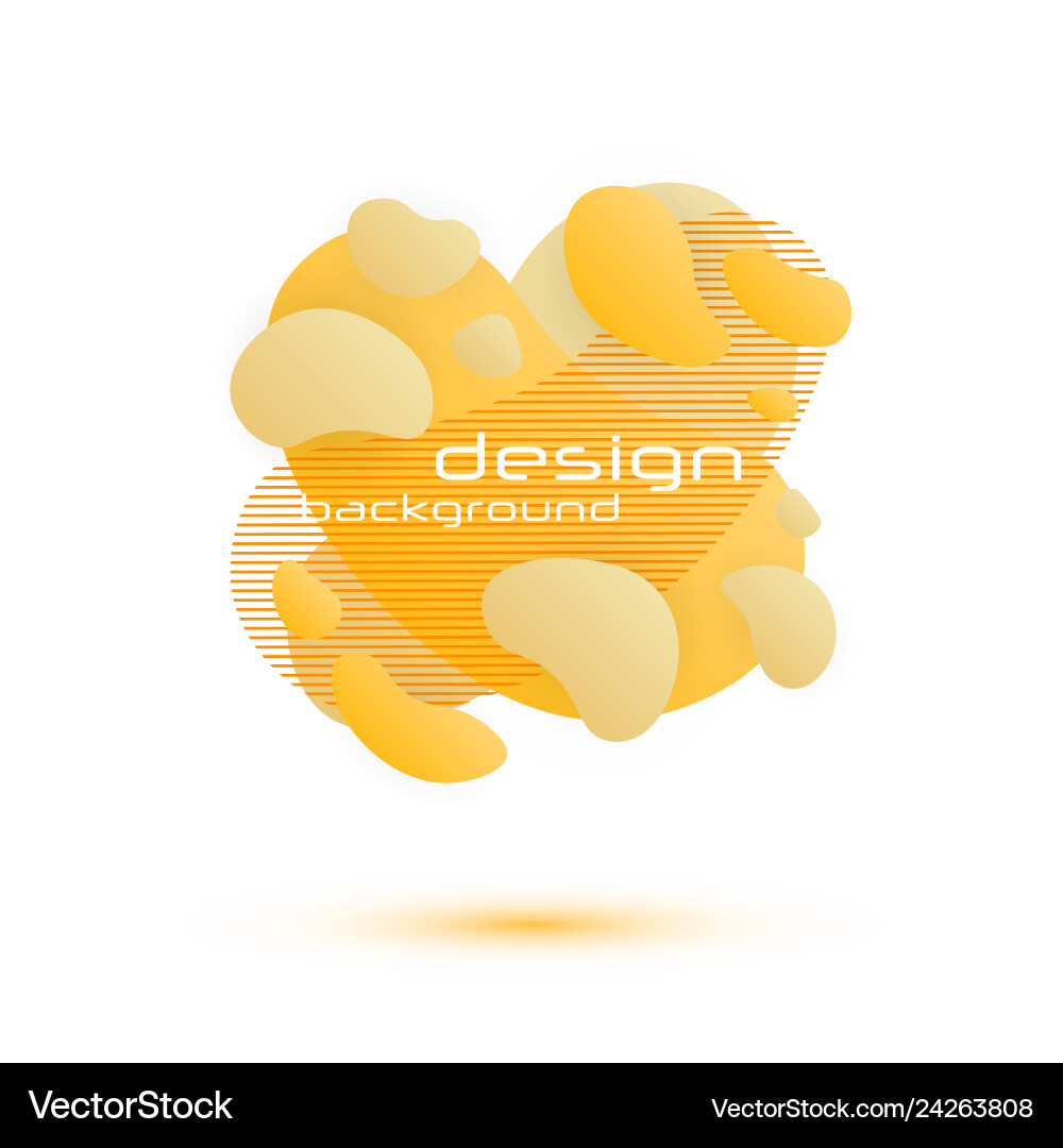 Dynamic fluid design Dynamic fluid design vector image