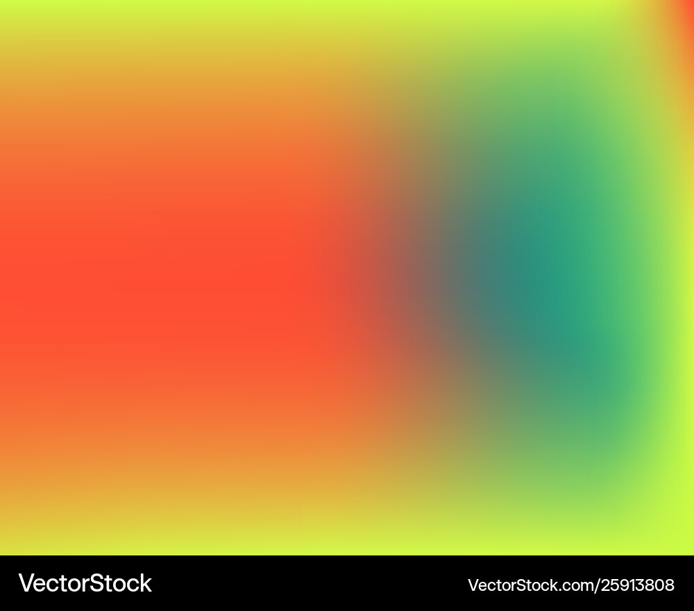 Gradient mesh painted in different colors vector image
