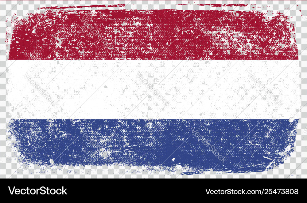 Grounge-styled flag Grounge-styled flag vector image