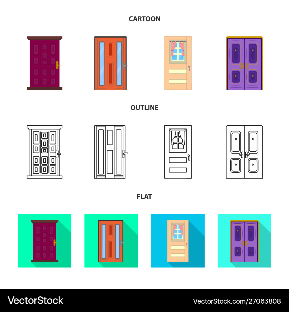 Isolated object architecture and modern sign Vector Image